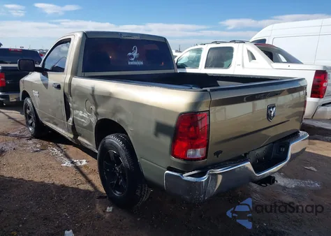 2013 Ram 1500 Tradesman из США, поврежденный, VIN 3C6JR6AP8DG541542